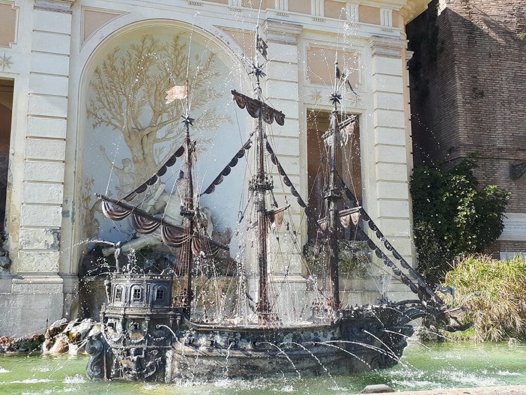 fontana della galera roma vaticano