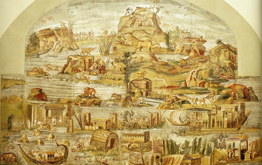 mosaico nilo palestrina